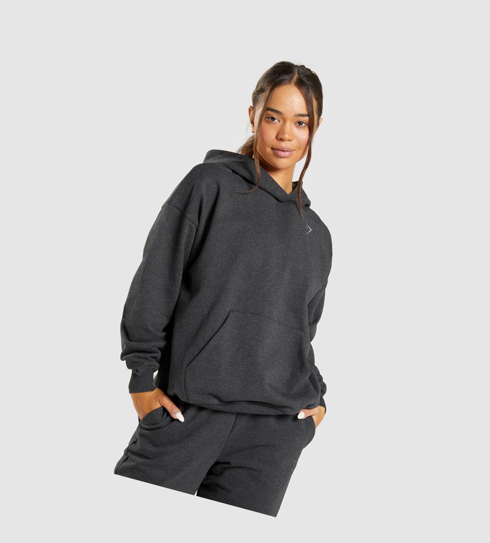Sudadera Con Capucha Gymshark Mujer Ofertas & Outlet - Rest Day Sweats  Negros